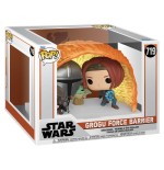 Figura pop moments star wars the mandalorian grogu force barrier