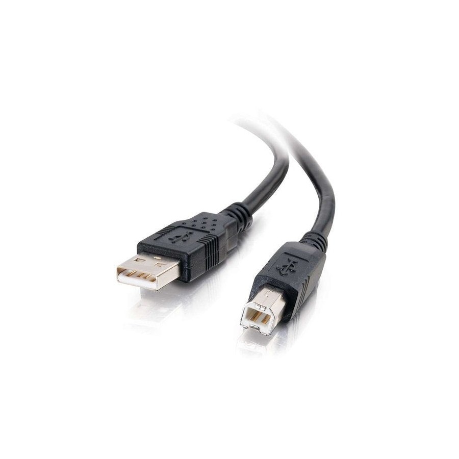 C2g cable usb 2.0 a/b de 3 m, negro