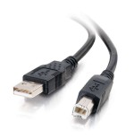 C2g cable usb 2.0 a/b de 3 m, negro