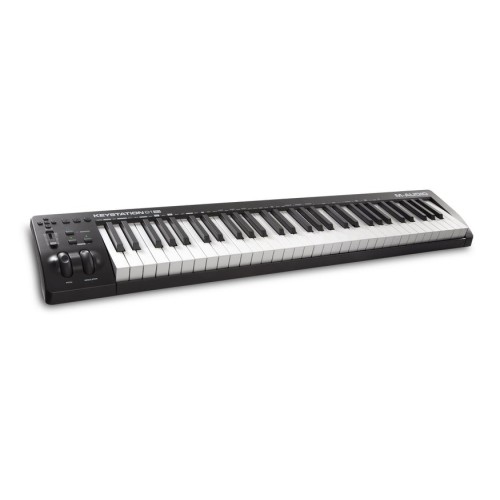 M-audio keystation 61 mk3 teclado midi 61 llaves usb negro, blanco