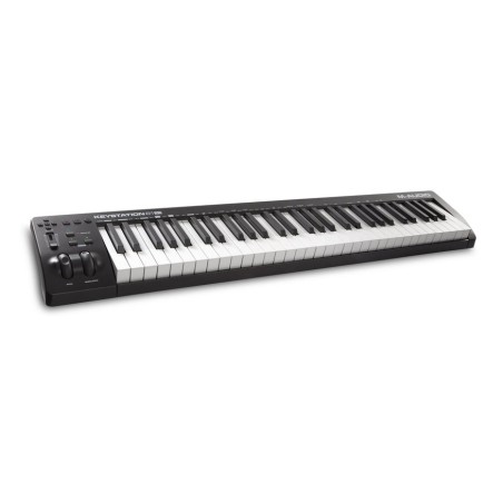 M-audio keystation 61 mk3 teclado midi 61 llaves usb negro, blanco