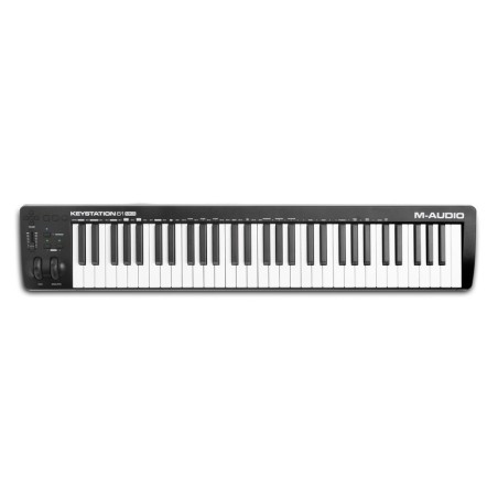 M-audio keystation 61 mk3 teclado midi 61 llaves usb negro, blanco