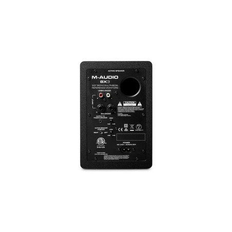M-audio bx3 altavoz negro alámbrico 50 w