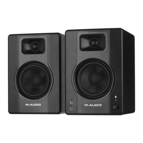 Altavoz  m-audio bx4 bt 2x  alámbrico + bluetooth 50 w negro