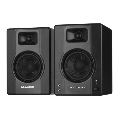 Altavoz  m-audio bx4 bt 2x  alámbrico + bluetooth 50 w negro