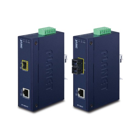 Planet ift-802t convertidor de medio 200 mbit/s 1310 nm azul