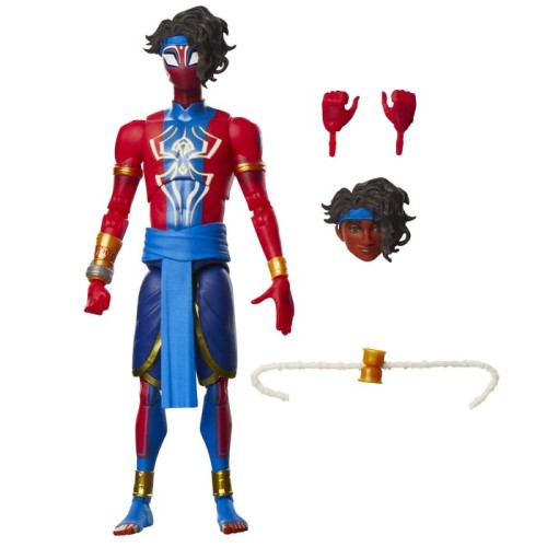 Figura hasbro marvel legends series spider man across the spider verse pavitr prabhakar
