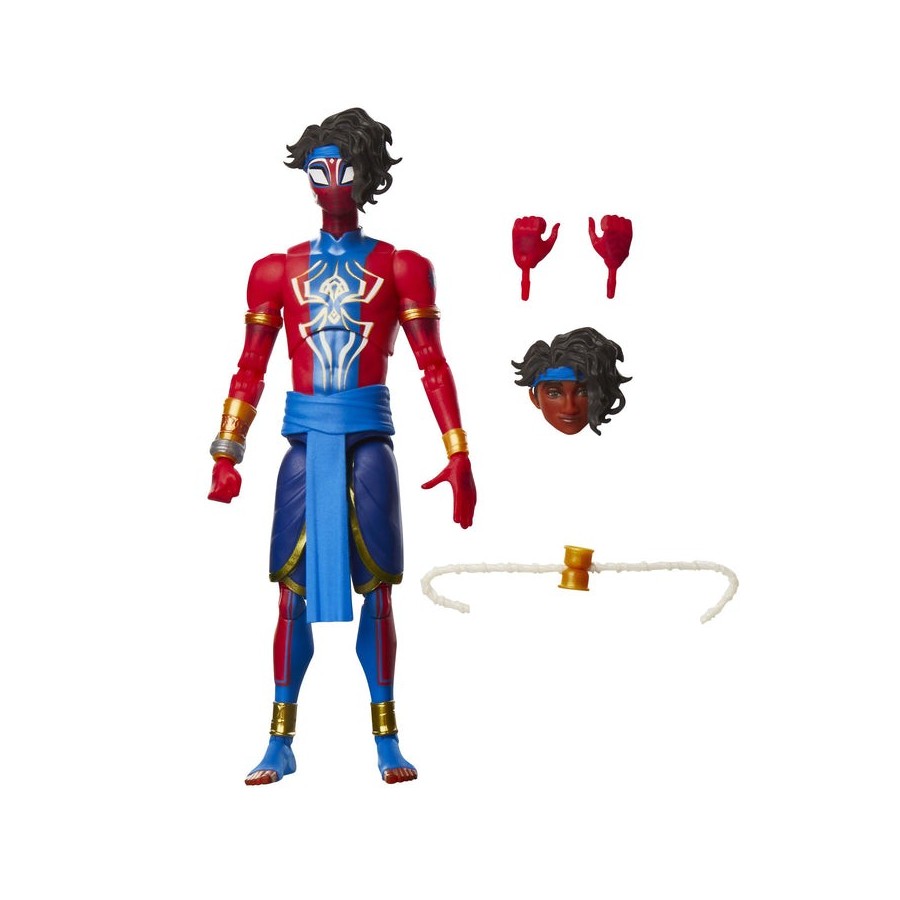Figura hasbro marvel legends series spider man across the spider verse pavitr prabhakar