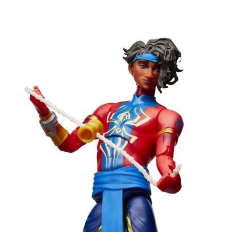 Figura hasbro marvel legends series spider man across the spider verse pavitr prabhakar
