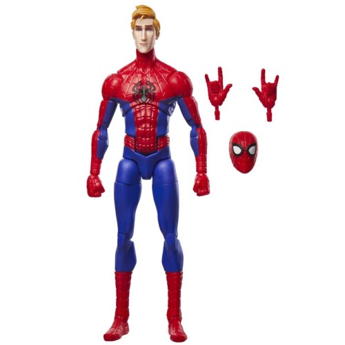 Figura hasbro marvel legends series spider man across the spider verse peter parker