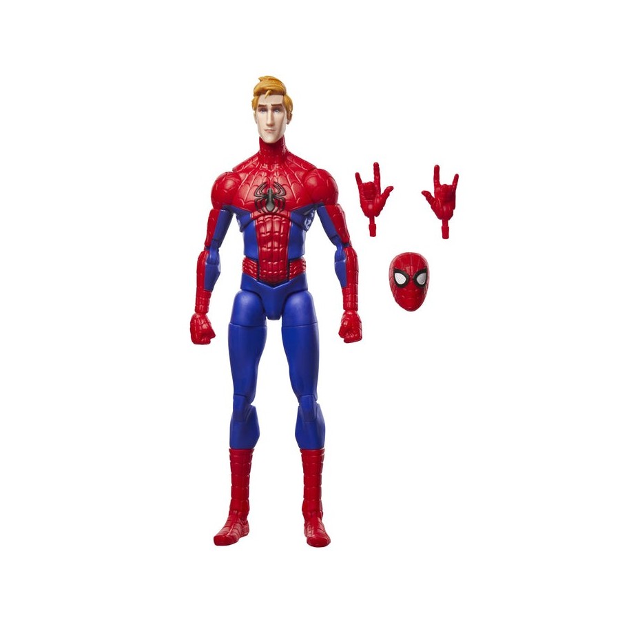 Figura hasbro marvel legends series spider man across the spider verse peter parker