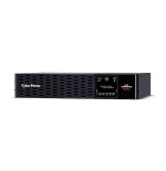 Sai cyberpower pr1500ert2u 1500va/1500w salidas 10*iec c13 panel lcd rs232 formato armario/torre 2u guías incl.
