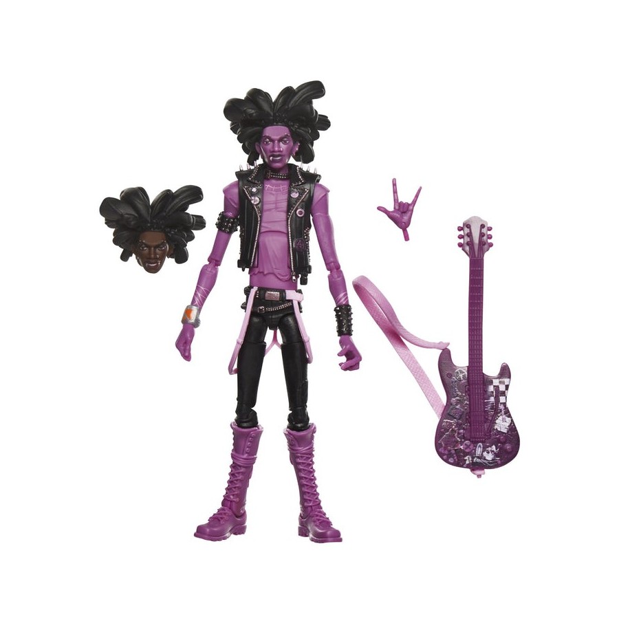 Figura hasbro marvel legends series spider man across the spider verse miles g. morales spider punk