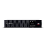 Sai cyberpower pr1500ert2u 1500va/1500w salidas 10*iec c13 panel lcd rs232 formato armario/torre 2u guías incl.