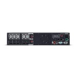 Sai cyberpower pr1500ert2u 1500va/1500w salidas 10*iec c13 panel lcd rs232 formato armario/torre 2u guías incl.