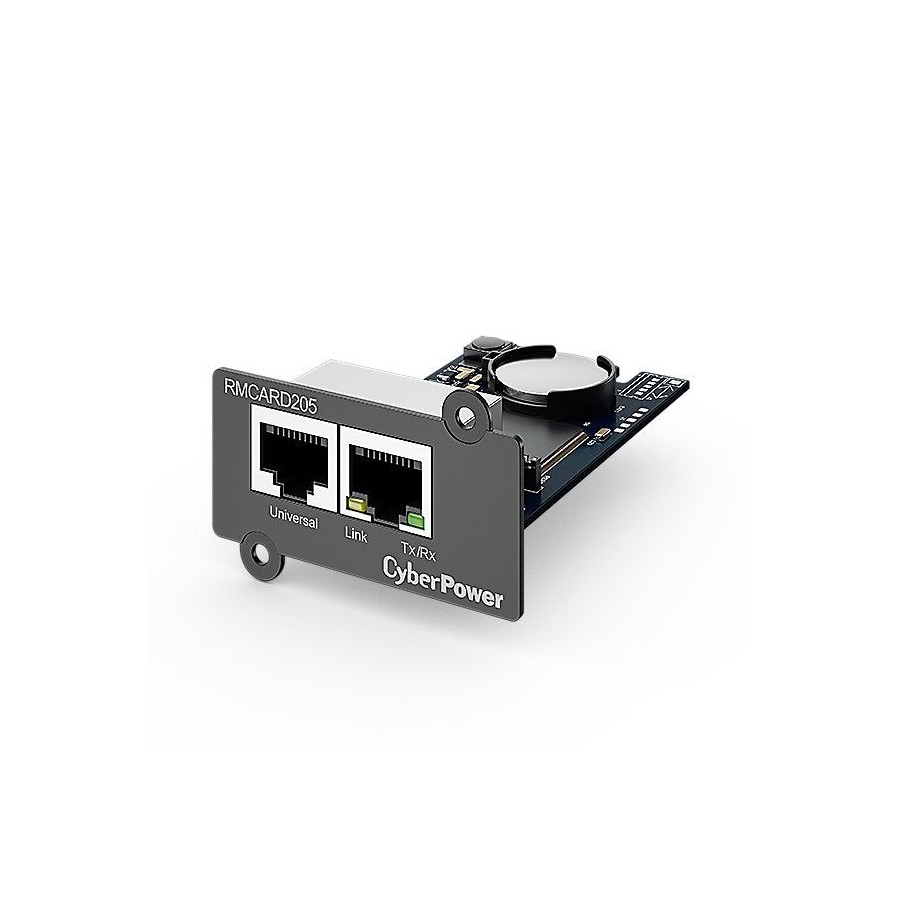 Tarjeta gestión remota cyberpower rmcard205 rj45 compatible con envirosensor