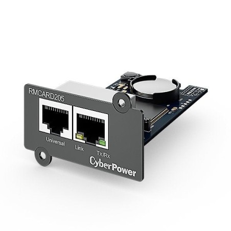 Tarjeta gestión remota cyberpower rmcard205 rj45 compatible con envirosensor