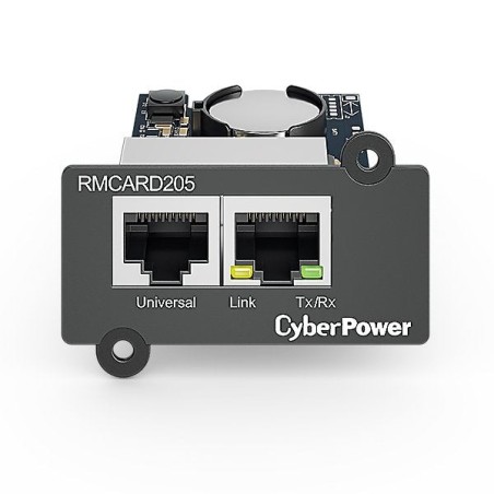 Tarjeta gestión remota cyberpower rmcard205 rj45 compatible con envirosensor