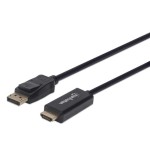 Cable manhattan  displayport a hdmi 1080p