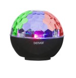 Altavoz portátil denver con efecto luz de discoteca btl-65