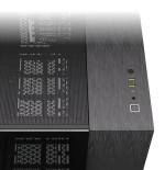 Caja pc corsair geh matx 2500x tempered glass negro obsidian alu
