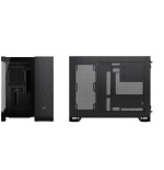 Caja pc corsair geh matx 2500x tempered glass negro obsidian alu
