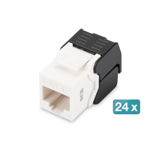 Digitus keystone  jack cat6 rj45-lsa sin blindaje 250mhz 24m