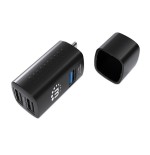 Hub  manhattan 180993 de interfaz usb 3.2 gen 1 (3.1 gen 1) type-c 5000 mbit/s negro