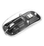 Ratón manhattan 190268 universal ambidextro rf inalámbrico óptico 1600 dpi