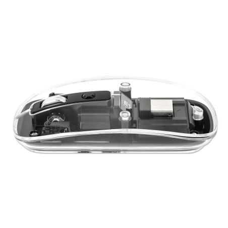 Ratón manhattan 190268 universal ambidextro rf inalámbrico óptico 1600 dpi
