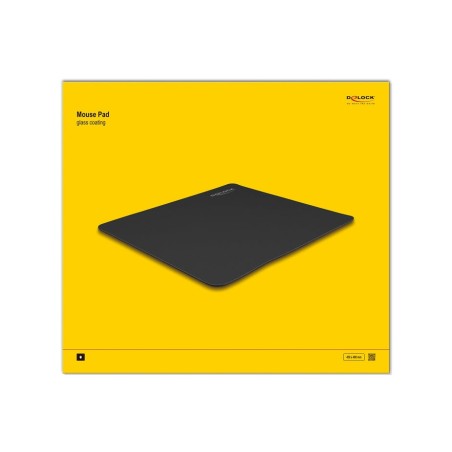 Delock ratonpad negro 450 x 400 mm "glas"-beschichtung