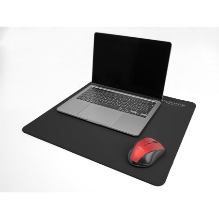 Delock ratonpad negro 450 x 400 mm