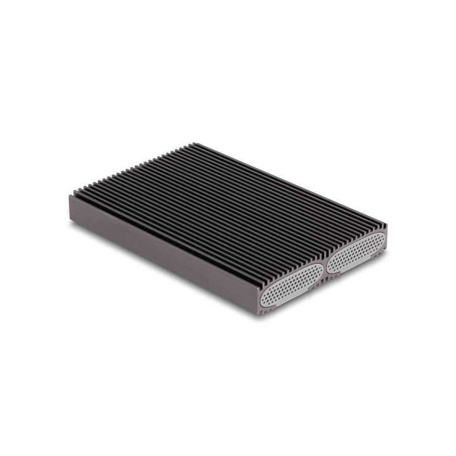 Delock 42028 caja externa usb type-c dual combo para 2 x ssd m.2 nvme pcie o sata - sin herramientas