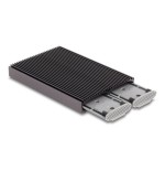 Delock 42028 caja externa usb type-c dual combo para 2 x ssd m.2 nvme pcie o sata - sin herramientas