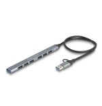 Hub delock 7 port slim usb con usb type-c oder usb typ-a