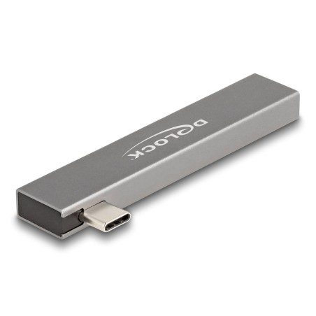 Delock 3 port slim usb hub con usb tipo-c a 1 x usb 5 gbps usb tipo-c