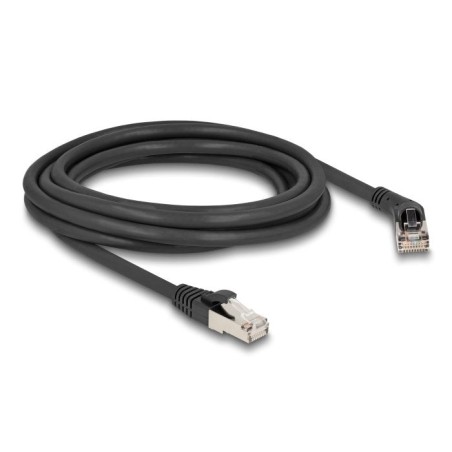 Delock rj45 cable de red cat.6a s/ftp macho 45° nach rechts angular