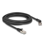 Delock rj45 cable de red cat.6a s/ftp macho 45° nach rechts angular