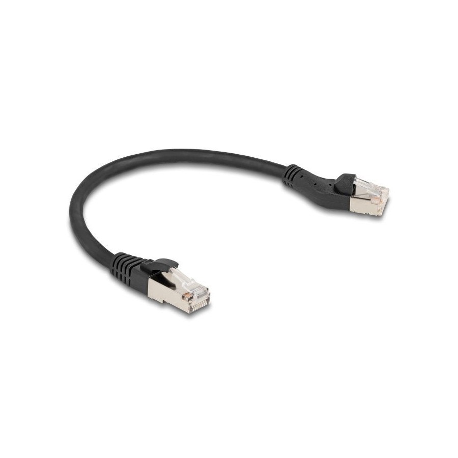 Delock rj45 cable de red cat.8.1 s/ftp macho 45° nach links angular