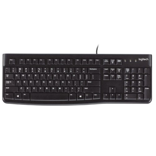 Teclado español logitech k120 usb negro 920-002518