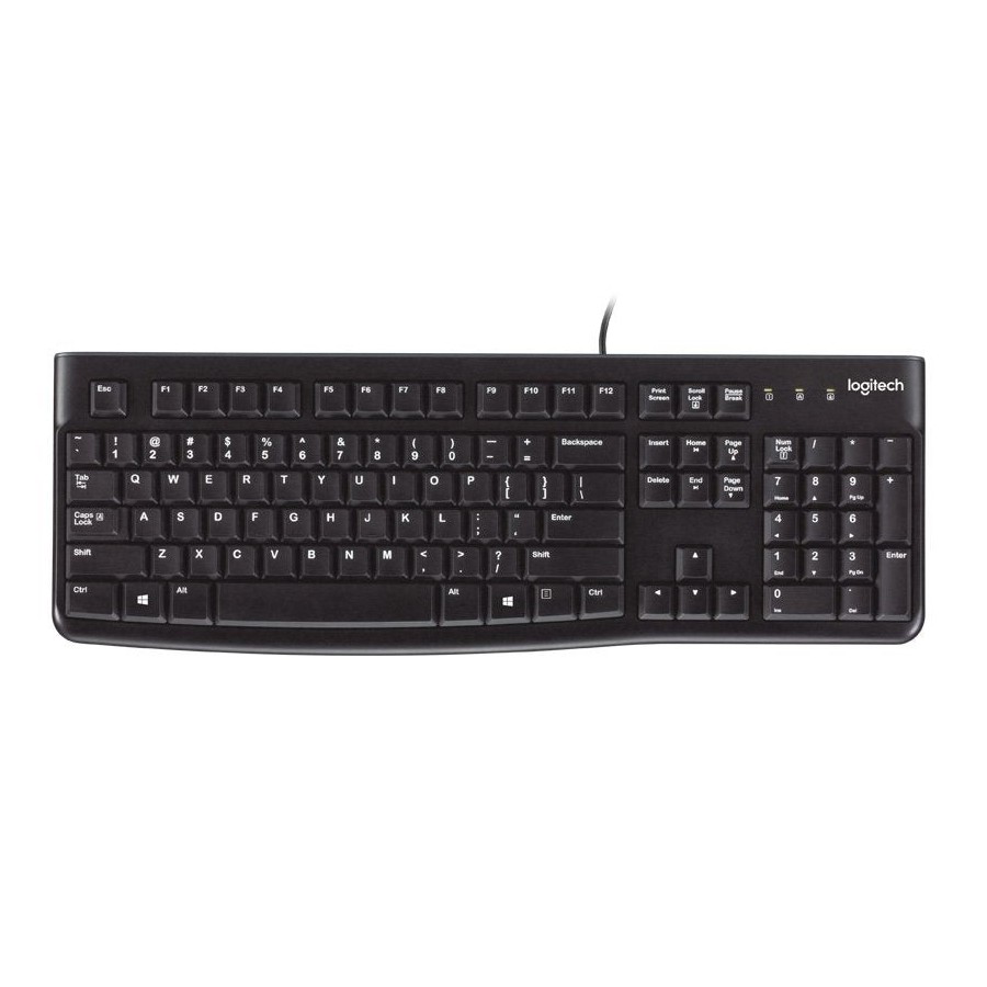 Teclado español logitech k120 usb negro 920-002518
