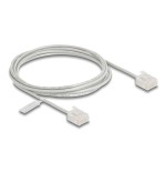 Delock rj45 cable de red cat.6 utp ultra slim 2 m gris con kurzen machon