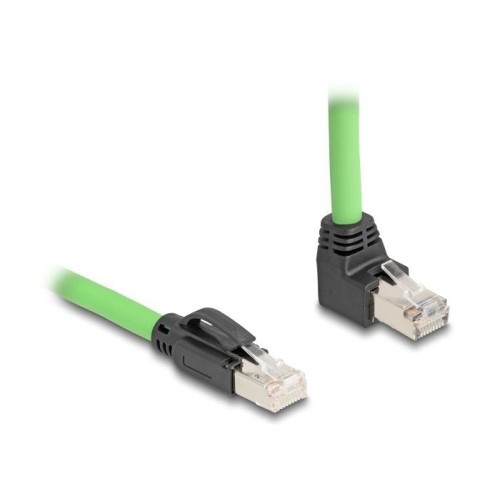 Delock rj45 cable de red cat.6a macho a macho oben angular