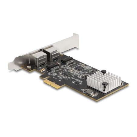 Delock pci express x2 tarjeta a 2 x rj45 5 gigabit lan rtl8126