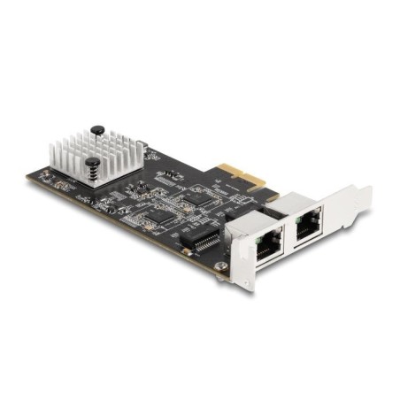 Delock pci express x2 tarjeta a 2 x rj45 5 gigabit lan rtl8126