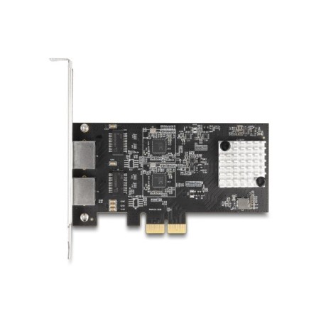 Delock pci express x2 tarjeta a 2 x rj45 5 gigabit lan rtl8126