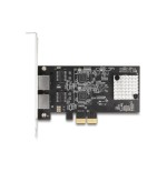 Delock pci express x2 tarjeta a 2 x rj45 5 gigabit lan rtl8126