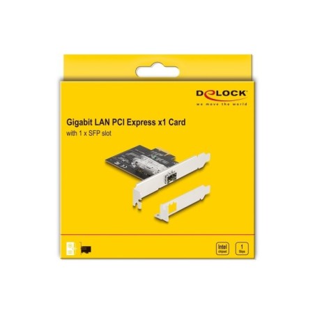 Delock pci express x1 tarjeta a 1 x sfp slot gigabit lan i210