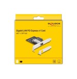 Delock pci express x1 tarjeta a 1 x sfp slot gigabit lan i210