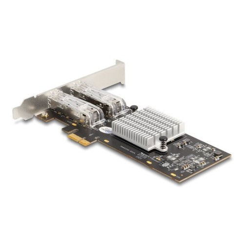Delock pci express x1 tarjeta a 2 x sfp slot gigabit lan i350
